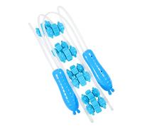 FRCOLOR 5 strisce per massaggiare le spalle, massaggiatore per la schiena, massaggiatore multifunzione, spazzola per lo scorpione, spazzola per massaggio, rotella di scorrimento, gel di silice