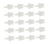 FRCOLOR 50 Pezzi Bocca Della Bottiglia Di Colla Bottiglia Di Colla a Punta Piccola Punta Del Flacone Per Ciglia Di Ricambio Tappi Per Colla Per Ciglia Tappi Di Colla Per Ciglia Pc Bianca