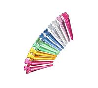 FRCOLOR 50 pezzi fermagli per capelli da donna colorati fermagli per capelli da donna fermagli per capelli per bottiglie da viaggio per articoli da toeletta, clip per capelli in metallo