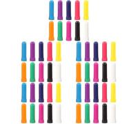 FRCOLOR 50pezzi Bastoncini Inalatori Nasali Per Oli Essenziali Stick Ricaricabili Facili Da Pulire e Trasportare Colori Misti Perfetti Per e Benessere Personale