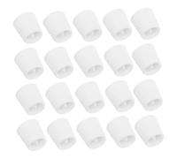 FRCOLOR 50pezzi Coperture Protettive Per Dentifricio in Plastica Tappi Autosingillanti Per Tubetti Morbidi Cappucci Resistenti Per Tubetto Dentifricio e Pomate Adatti Viaggi e Uso