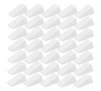 FRCOLOR 50pezzi Spugne per Trucco Spugne Cosmetiche Triangolari Applicatori per Cipria Delicate sulla Uso Asciutto e Bagnato