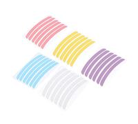 FRCOLOR 5fogli Cuscinetti Silicone Per Perming Ciglia Strumenti Per Lifting Ciglia Riutilizzabili Vari Colori Perfetti Per Estetiste e Uso Domestico