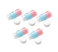 FRCOLOR 5pezzi Detergenti per Piegaciglia Soluzione Liquida per Ciglia Strumento per Salone di Bellezza Pinzette Detergenti per Strumenti per Extension Ciglia Colla Rimozione Colla