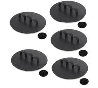 FRCOLOR 5pezzi Doccia Silicone Per e Della Scrubber Portatile Per Facile Usare Alimentare Design