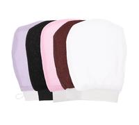 FRCOLOR 5pezzi Guanto Esfoliante per Corpo Guanto Scrub Doccia per Rimozione Morta da Bagno Sottile Arioso per Massaggio e Pulizia Facile