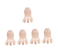 FRCOLOR 5pezzi Pettine Massaggiatore Per Capelluto Combinazione Di Pettine Denti Larghi e Massaggiatore Per Per Stili Di Vari Comfort e Facilità Uso Per Detangling e Rilassamento