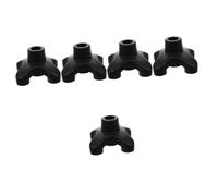 FRCOLOR 5pezzi Puntali Antiscivolo Per Bastoni e Trekking Accessori Pratici Per Escursioni e Attività Outdoor Facili Installare e Compatibili Bastoni Regolabili