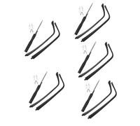 FRCOLOR 5sets Stanghette Per Occhiali Sostituzione Bracci Occhiali Comfort e Stabilità Per Tutti Modelli Opaco