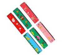 FRCOLOR 6 Armoniche Legno per Strumento Musicale Educativo Didattico Regalo Stimola Creatività e Ritmo Colore Casuale Colore Casuale