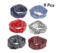 FRCOLOR 6 Fasce Per Bohemia - Fasce Per Alla Moda Per Yoga Sport E Uso Quotidiano Set Di Fasce Elastiche Da Donna