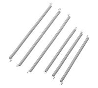 FRCOLOR 6 Molle di Estensione a Doppio Gancio per Cucitrice, Molle di Tensione in Acciaio Inossidabile Piccole, Parti di Ricambio per Spillatrice Ufficio e Lavori Artigianali