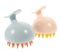 FRCOLOR 6 Pcs Shampoo Spazzola Da Massaggio Spazzola Per Il Cuoio Capelluto Esfoliante Per Il Cuoio Capelluto Massaggiatore Quotidiano Del Accessori Per Massaggi