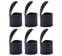 FRCOLOR 6 Pezzi Accessorio Regolazione Angolo in Abs per Moto Manopola Acceleratore Nero e Resistente All'usura, Supporto Gas per Guida Lunga All'aperto