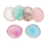 FRCOLOR 6 Pezzi attrezzi unghie attrezzi per unghie pallet di miscelazione del trucco vassoio per nail art versatile tavolozze di smalti gel tavolozza per la pittura delle unghie resina