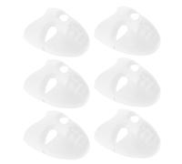 FRCOLOR 6 Pezzi Maschera Intera di Carta Bianca per Dipingere Diy, Decorazione Creativa e Portatile per Halloween e Momenti di Aggregazione Familiare