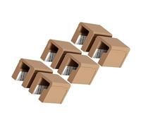 FRCOLOR 6 pezzi Protezione Angoli per Mobili in Silicone per Maniglie Paraspigoli Anticollisione per Armadi Sicurezza Spessore Adeguato e Design Resistente