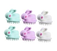 FRCOLOR 6 Pezzi Shampoo Per Bambini Da Bagno E Doccia Spazzola Massaggiante Per Il Cuoio Capelluto Shampoo Per Bambini E Bambine Per Una Pulizia Profonda