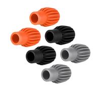 FRCOLOR 6 Pezzi Silicone Drumstick Noise Reducers Mute Tips For Silent Practice With Holes Comfortable Grip And Sound Dampening For Indoor Drum Sessions