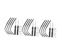 FRCOLOR 6 Set Accessori per Kit riparazione da con viti Astine per astuccio metallo braccio gambe per sostituzione stanghetta piatto