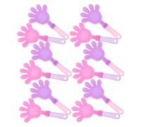 FRCOLOR 60pezzi Battimani Di Plastica Per Ragazzo Ragazza Strumenti Musicali Rumorosi Per Feste Ed Eventi Sportivi Accessori Per Tifo Dei Ragazzo Ragazza
