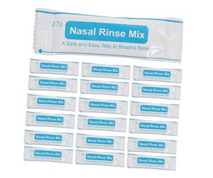 FRCOLOR 60pezzi Bustine per Lavaggio Nasale Solubile per Pulizia Nasale Formula Delicata per Allergie e Ambienti Umidi Bustine di Ricambio