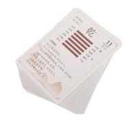 FRCOLOR 64 Carte I Ching Facili da Usare con Guida Completa e Design per Guida Spirituale e Meditazione Regalo per e