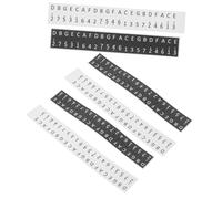 FRCOLOR 6pezzi Adesivi Per Note Musicali Per Kalimba Tasti Etichette Per Principianti Per Tasti Del Pianoforte Adesivi Per Scale Per Pianoforte Per Esercitazioni Le Dita