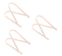 FRCOLOR 6pezzi Raschietti Per Lingua Inossidabile Strumento Portatile Per La Pulizia Della Bocca Riduce Alitosi e Migliora Igiene Orale