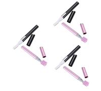 FRCOLOR 6pezzi Rasoio Elettrico Per Sopracciglia e Corpo Trimmer Portatile Senza Batteria Rosa Nero Strumento Per Donne Per Rimuovere Facciali e Sopracciglia Modo Facile e Veloce