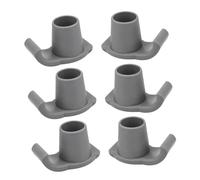 FRCOLOR 6pezzi Sci per Deambulatore Scivoli per Piedi di Ricambio per Walker Parti Walker Guardian e Drive Scivoli Resistenti per Impieghi Gravosi