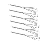 FRCOLOR 7 pezzi Miscelatori per Colorazione Strumenti Professionali per Parrucchieri Frusta Acciaio Inossidabile per Crema e Maschere Facciali Design Ergonomico e Antiscivolo Facile e