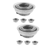 FRCOLOR 8 Pz Cuscinetti Delle Ruote Della Cuscinetti Della Ruota Anteriore Cuscinetto Stelo Forcella Piccoli Cuscinetti Delle Ruote Parti Interne Acciaio Per Cuscinetti