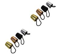 FRCOLOR 8 Pz Elastico Per a Coda Di Cavallo Polsino Per a Coda Di Porta Coda Di Cavallo Per in Metallo Copertura Della Coda Di Cavallo Dorati Plastica Europeo e Americano Accessori