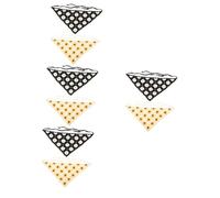 FRCOLOR 8 Pz per light lux hijab fasce elastiche per ragazze fasce elastiche per uncinetto floreale da donna Piccolo e sciarpa turbante Mancare