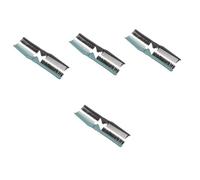 FRCOLOR 8 Pz Pettine Pieghevole Con Doppio Dente Spazzola Dei Capelli Per Uomo Pettine Per Massaggiare Piccola Spazzola Pieghevole Dei Capelli Dei Capelli Dei Capelli Dritti Ricci Abs Ricci