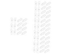 FRCOLOR 80 Paia Di Occhiali Naselli In Silicone Occhiali Punte Del Naso Raccordi Per L'Aria Occhiali Protezione Per Il Naso Occhiali Prevenzione Nebbia Ponte Nasale Per Occhiali