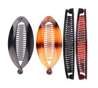 FRCOLOR 8pezzi Accessori per Capelli Banana Pettini per Coda di Cavallo di Fermagli per Capelli Banana Strumenti per Styling per Donne e Ragazze