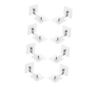 FRCOLOR 8pezzi Ancoraggi Adesivi Per Mobili Cinghie Antiribaltamento Senza Trapano Per Librerie Armadi Mobili Tv Sicurezza Ragazzo Ragazza Ragazza Design Compatto