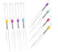 FRCOLOR 8pezzi Pennello Per Labbra in Silicone Applicatore Riutilizzabile Per Rossetto Maschera Labbra Silicone Strumento Forniture
