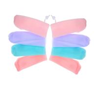 FRCOLOR 8pezzi Sachet Rete per Sapone in Panetto Sacchetto per Sapone Esfoliante di Detergente per Viso Sacchetti Rete per Schiumogeno Comodo per Viaggi e Uso Quotidiano