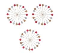 FRCOLOR 90 Pezzi Rami Artificiali di Bacche Rosse Glitterate per Natale e | Schiuma, Forma Rotonda, Decorazione Versatile per Case e Progetti Creativi, Atmosfera Festiva, Edizione Stagionale