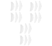 FRCOLOR 9paia of Sunflower Silicone Eyelash Extension Pads Reusable Grafting Curlers Easy to Clean for Salon Personal Use s Included