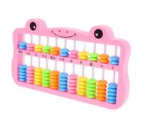 FRCOLOR Abaco per Istruzione in Plastica Grani Dispositivo Matematico per Imparare La Matematica Piccolo Abaco Aritmetico per Studenti per Calcolare