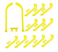 FRCOLOR Accessori Per Occhiali Fluorescenza 30 Pezzi Gambe Di Ricambio in Plastica Per Montatura Festa e Photobooth, Aste Sostitutive Leggere e Comode Per Occhiali Fai Da Te