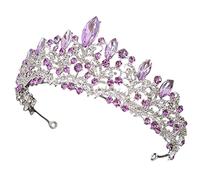 FRCOLOR accessorio per a rituals the ritual corone di cigno nero parrucche d'argento per le donne arredamento retrò arredamento d'epoca copricapo da sposa Copricapo elegante