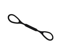 FRCOLOR Accessorio per Tromba Anello Stopper in Silicone Nero Leggero e Resistente per Musicisti, come Fermo Scivolo per Tromba Professionale