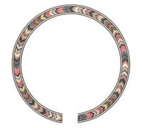 FRCOLOR Adesivo Per Buca Sonora Della Chitarra Classica Design Rosone Decorativo e Resistente Per Strumenti Acustici