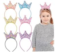 FRCOLOR Adorabili Cerchietti Glitterati 12 Pezzi Set Di Cerchietti Con Per Ragazze Cerchietti Con Paillettes Per Ragazzi E Ragazze Alla Moda E Decorativi Per La Scuola E Le Feste