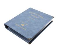 FRCOLOR Album per Scrapbooking A4 Portaoggetti Porta Giornali, Libro di Scrapbooking per Progetti Artigianali, Album Fotografico Leggero e Portatile per Conservare Biglietti e Ricordi